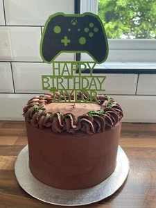 Personalised Xbox Cake Topper - Picture 1 of 3