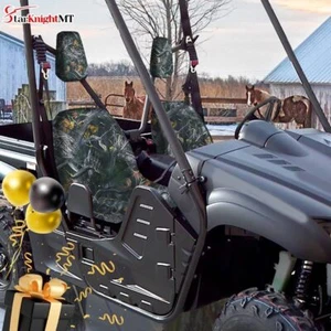 900D UTV Bucket Seat Cover w/Headrest Cover for Yamaha Rhino 450 700 660 2004-13 - Picture 1 of 8