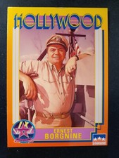 1991 Starline Ernest Borgnine Hollywood Walk Of Fame Trading Card 121
