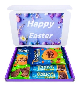 Terry's Chocolate Orange Easter Gift Box Mini Eggs Milk Chocolate Easter Hamper - Picture 1 of 1