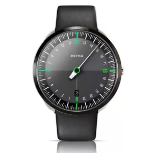 Botta Uno 24 Quartz 45mm Wristwatch Titanium One-Hand Watch, 628010BE 24h Display... - Picture 1 of 4