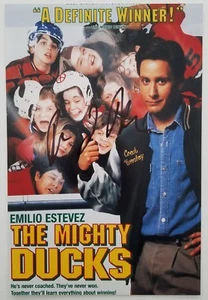 David Newman Signed The Mighty Ducks 8x12 Photo Movie Poster Music Composer RAD - Picture 1 of 1