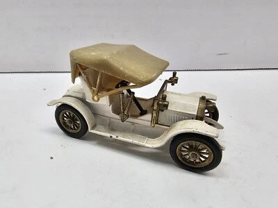 Винтажный Lesney спичечный коробок модели прошлых 1909 Opel купе No Y-4 Англия - Изображение 1 из 4