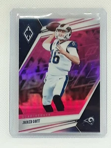 Jared Goff 2019 Panini Phoenix Football - PINK (/199) - Los Angeles Rams - Picture 1 of 3