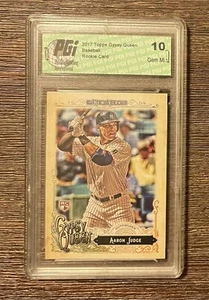 2017 TOPPS GYPSY QUEEN #168 AARON JUDGE NEW YORK YANKEES RC GEM MINT 10 - Bild 1 von 2