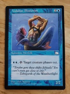 1x MTG Magic The Gathering Vodalian Illusionist [Weatherlight] Trading Card - Picture 1 of 2