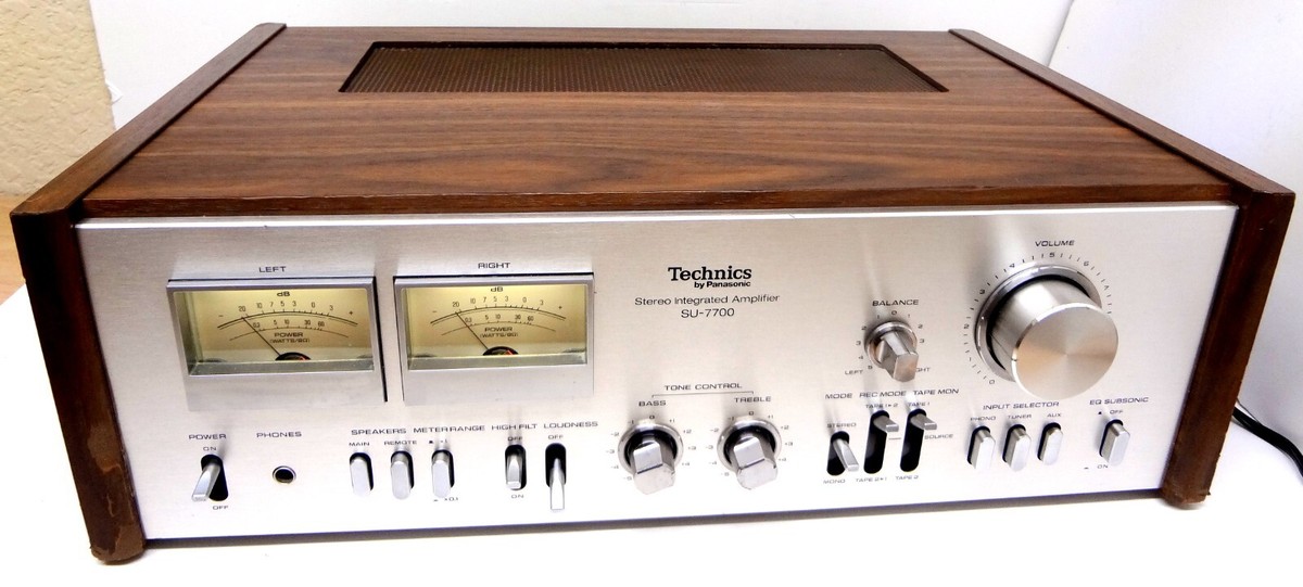 Technics Vintage Audio & Video Integrated Amplifiers for Technics Vintage Audio & Video Integrated Amplifiers for