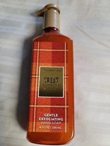 6 Bath & Body Works Sweet Cinnamon Pumpkin Gentle Exfoliating Hand Soap 8oz - Picture 1 of 4