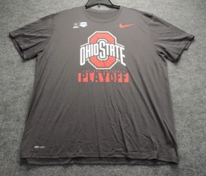 Nike Ohio State Buckeyes Playstation Fiesta Bowl T-Shirt Size XXL Gray OSU - Picture 1 of 9