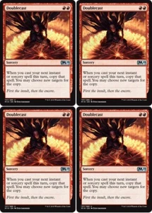 MTG - 4x DOUBLECAST - M19/Core Set 2019 (U) - Picture 1 of 1