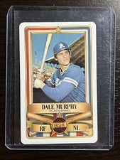 1982 Perma-Graphics All Star Credit Card Dale Murphy RARE! Atlanta Braves