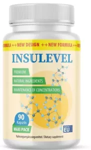 Insulevel: Herbs and iIngredients with Inulin + Cinnamon tree + Gurmar 90 pcs. - Picture 1 of 1