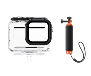 Custodia subacquea Insta360 Ace Pro originale + impugnatura galleggiante - impermeabile - Foto 1 di 16