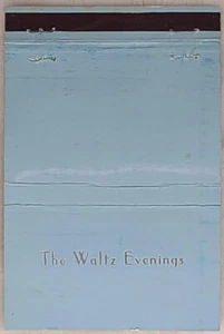 Front Strike Matchbook Cover Blue The Waltz Evenings 30 Stick - Picture 1 of 5