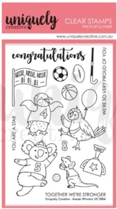 Uniquely Creative Clear Stamps - Aussie Winners - Picture 1 of 1