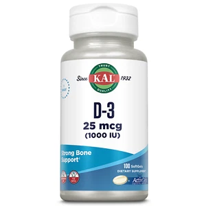 KAL D-3 1000 IU ActivGels 1000iu 100ct - Picture 1 of 6