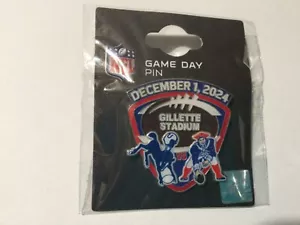 New England Patriots VS Indianapolis Colts Game Day Pin - 12/01/24 - Picture 1 of 2