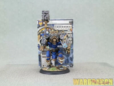 50 mm Wamachine WDS pintado Cygnar Warjacks Brickhouse n38 Foto 1 de 4