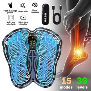 39 Levels Foot Massager Mat with Remote Massage Plantar Fasciitis & Neuropathy - Picture 1 of 26