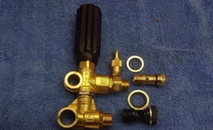 PRESSURE WASHER BYPASS BOLT ON VALVE UNLOADER 250 BAR GYMATIC 3B 20399 ANNOVI XM - Picture 1 of 11