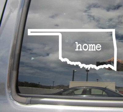 Oklahoma State Home Outline EE. UU. América - Vinilo troquelado calcomanía pegatina 07025 Foto 1 de 2