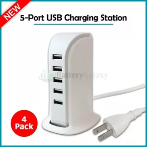 4X 40W 5-Port USB Charging Station Charger for Samsung Galaxy Z Flip6 / Z Fold6 - Picture 1 of 4