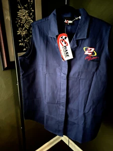 NWT Men's Nascar #2 Rusty Wallace Blue Sleevless Vest Shirt Sz XL - Picture 1 of 6