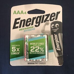Energizer  AAA Rechargeable Batteries - 4 Pack