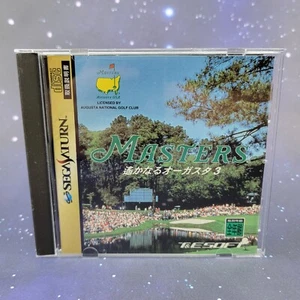 Videojuego Masters Harukanaru Augusta 3 (Sega Saturn) JAPONÉS con Manual 0578 - Imagen 1 de 7