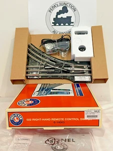 LIONEL 6-14063 #1 PATH-022-31"-RH-REMOTE CONTROL SWITCH BLT-'01 LKN ORIGINAL BOX - Picture 1 of 1