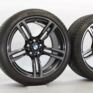 Ruote invernali originali BMW M3 F80 M4 F82 F83 19 pollici styling M437 M doppio raggio - Foto 1 di 5
