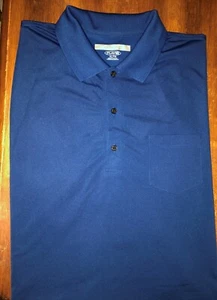 Men's Greg Norman Play Dry Short Sleeve Polo Shirt W/ Colorful Shark - XL - Picture 1 of 3