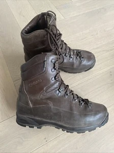 Iturri Brown Leather Goretex Cold Weather Boots Uk 8M #C1 - Picture 1 of 8