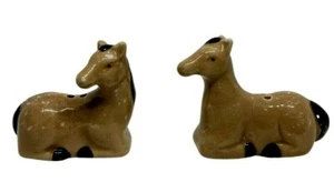 Mini coctelera de sal y pimienta para caballos de gres de Navidad de barril de galletas - Imagen 1 de 7