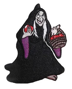 PARCHE Planchado/Coser Película Blancanieves Bruja Reina Malva 3 1/2" Alto - Imagen 1 de 1