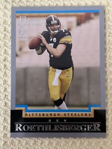 2004 Bowman First Edition Ben Roethlisberger Rookie Card #114 RC Steelers