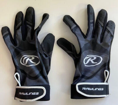 Guantes de Bateo Rawlings Prodigy YOUTH Negro Cuero Real JUVENTUD Talla XS ADULTO XL Foto 1 de 4