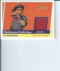 J.P. Crawford 2016 Topps Heritage Minors Clubhouse Collection - Picture 1 of 1