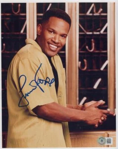 JAMIE FOXX ACTOR SIGNED AUTOGRAPHED 8X10 PHOTO BECKETT BL00046 - Picture 1 of 2