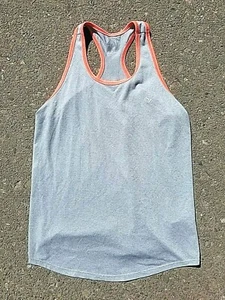 Old Navy Active, Mädchen Racerback Tank Gr. XL (14), grau mit orange - Bild 1 von 3