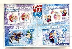 Clementoni Disney Frozen Super Kit - Puzzle e Game Pack tutto completo - Foto 1 di 10