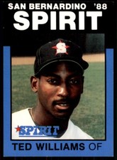 1988 Best San Bernardino Spirit Ted Williams San Bernardino Spirit #4