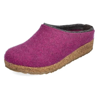 Haflinger Grizzly Kris Unisex Slip On Shoe | Slip On | Wool Felt - NEW - Image 1 of 2