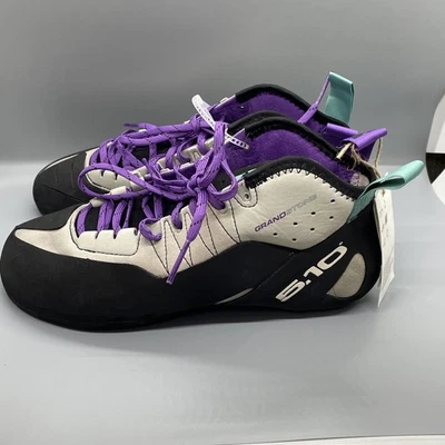 Adidas Zapatos de Escalada Talla 9 Para Hombres 5.10 Five Ten Grandstone Negro Púrpura BC0866 Foto 1 de 4