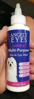 ANGELS' EYES Jabón de ojos estéril multiusos 4 oz limpiador de ojos y enjuague, desgarro... Foto 1 de 3