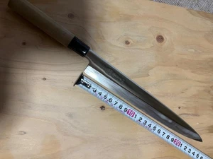 Cuchillo Jusan Shu Hamono Yanagiba 8 5 Sol Acabado a Mano Nuevo Borde Hecho a Mano - Imagen 1 de 6