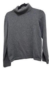 Christine Alexander grauer Rollkragenpullover Damen S 88% Baumwolle 10% Nylon 2% Sp - Bild 1 von 6