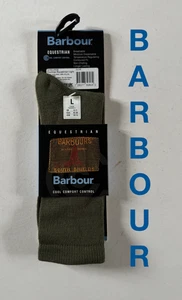 BARBOUR SOCKEN REITSPORT COOL COMFORT CONTROL OLIV GRÖSSE LARGE  - Bild 1 von 10