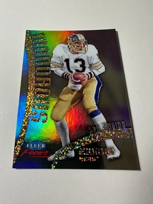 2013 Fleer Retro Focus Darn Marino Wondrous Insert #W-2 SP Pitt - Image 1 of 2