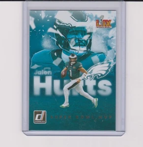 2025 Donruss Jalen Hurts Super Bowl MVP #1 Philadelphia Eagles - Picture 1 of 1